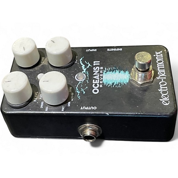 Used Electro-Harmonix Oceans 11  Reverb Effect Pedal