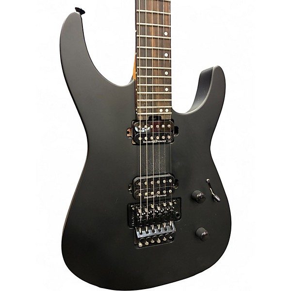 Used Jackson AMERICAN VIRTUOSO Black Solid Body Electric Guitar