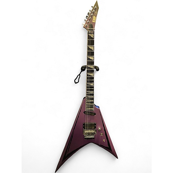 Used ESP ALexi Laiho Ripped Purple Solid Body Electric Guitar
