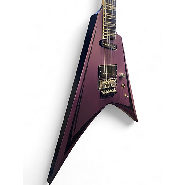 Used ESP ALexi Laiho Ripped Purple Solid Body Electric Guitar