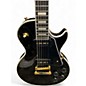 Used Epiphone Les Paul Custom Black Solid Body Electric Guitar