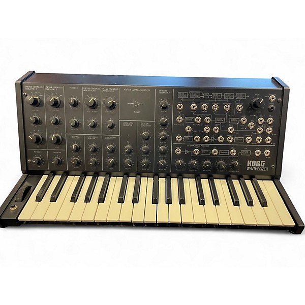 Used KORG MS20 Mini Semi-Modular 37 Key Analog Synthesizer