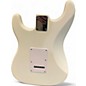 Used Squier STRATOCASTER Olympic White Solid Body Electric Guitar