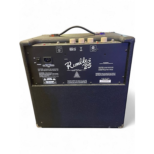 Used Fender Rumble 25 Bass Combo Amp