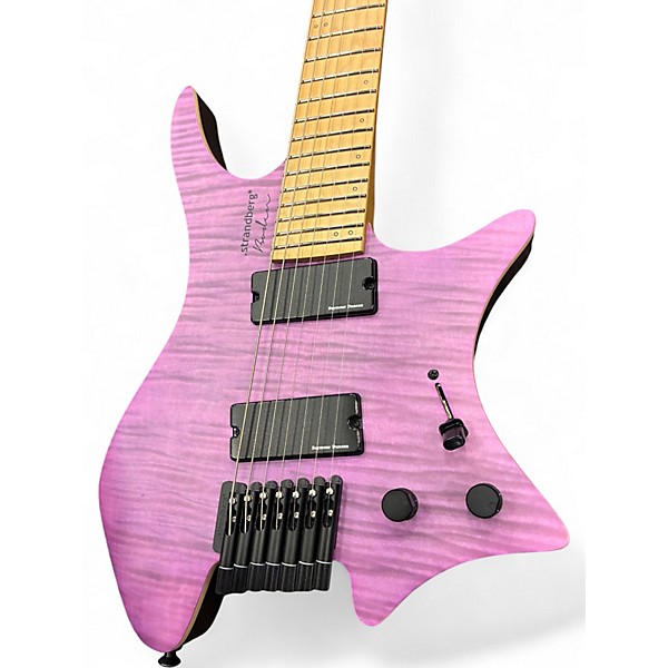 Used strandberg BODEN NX7 Trans Purple Solid Body Electric Guitar