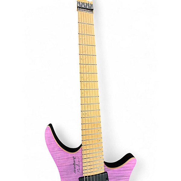 Used strandberg BODEN NX7 Trans Purple Solid Body Electric Guitar