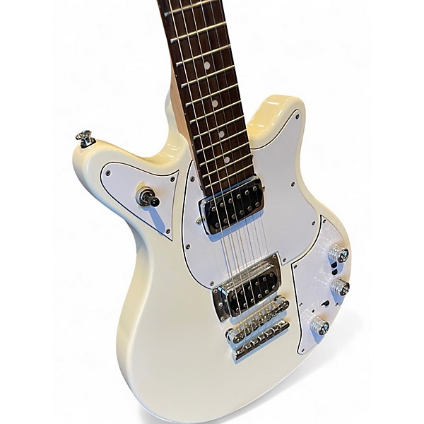 Used First Act Limited Edition Volkswagen Garage Master Antique White Solid Body Electric Guitar