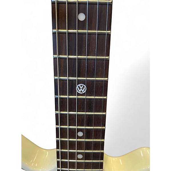 Used First Act Limited Edition Volkswagen Garage Master Antique White Solid Body Electric Guitar