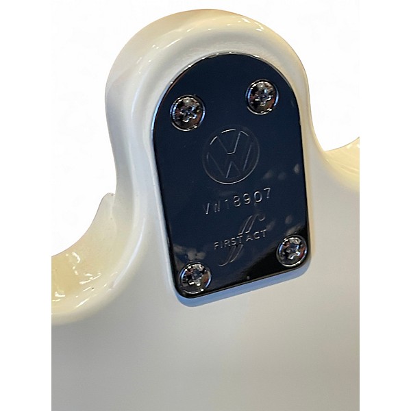 Used First Act Limited Edition Volkswagen Garage Master Antique White Solid Body Electric Guitar