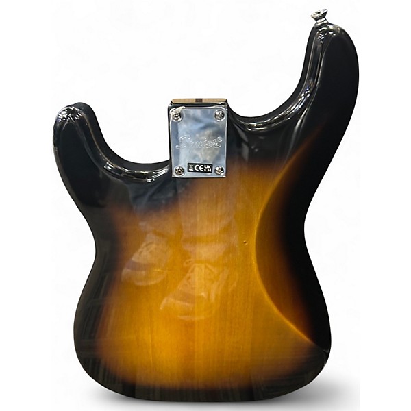 Used Squier Stratocaster 2 Color Sunburst Solid Body Electric Guitar