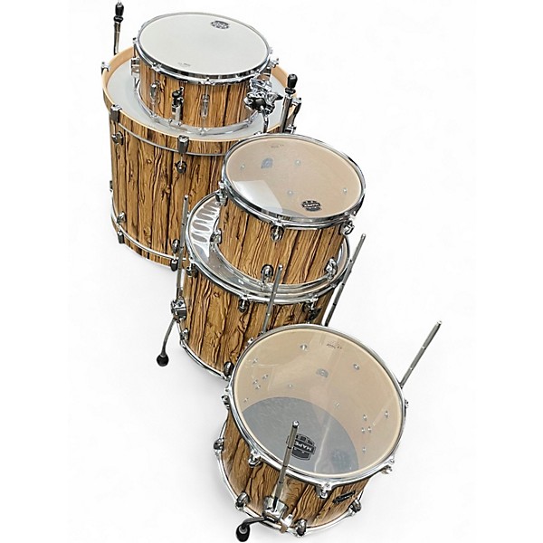 Used Mapex 5 Piece Mars Limited Edition Natural Drum Kit
