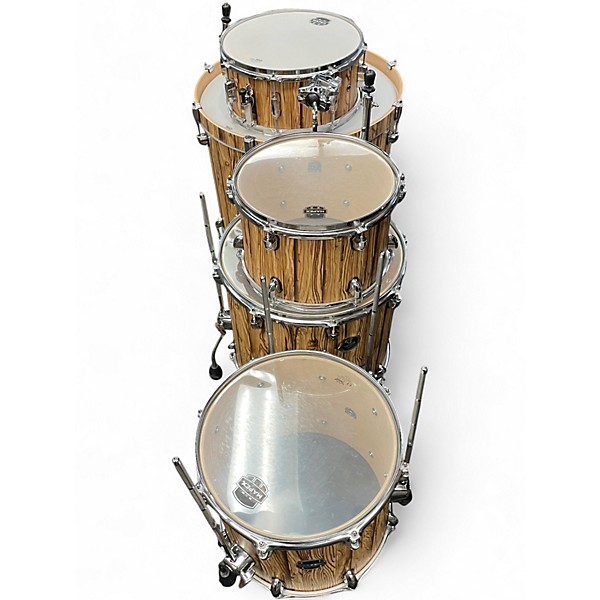 Used Mapex 5 Piece Mars Limited Edition Natural Drum Kit