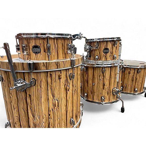 Used Mapex 5 Piece Mars Limited Edition Natural Drum Kit