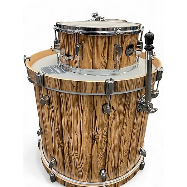 Used Mapex 5 Piece Mars Limited Edition Natural Drum Kit