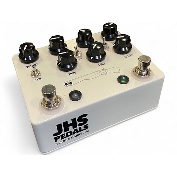 Used JHS Pedals Double Barrel Effect Pedal