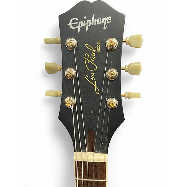 Used Epiphone Les Paul Traditional Pro IV Gold Solid Body Electric Guitar