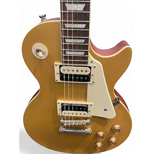 Used Epiphone Les Paul Traditional Pro IV Gold Solid Body Electric Guitar