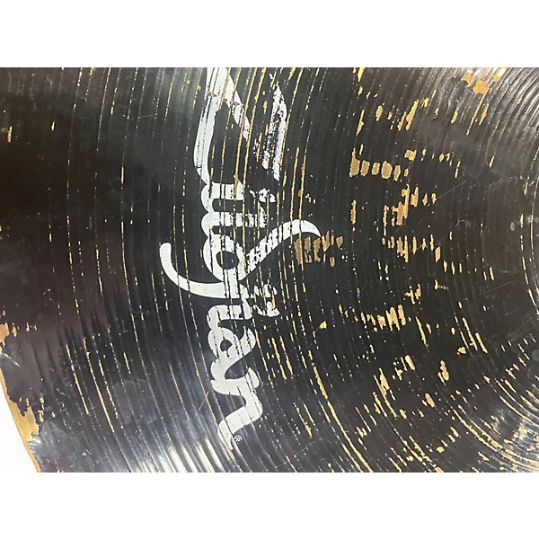 Used Zildjian 15in PITCH BLACK Cymbal