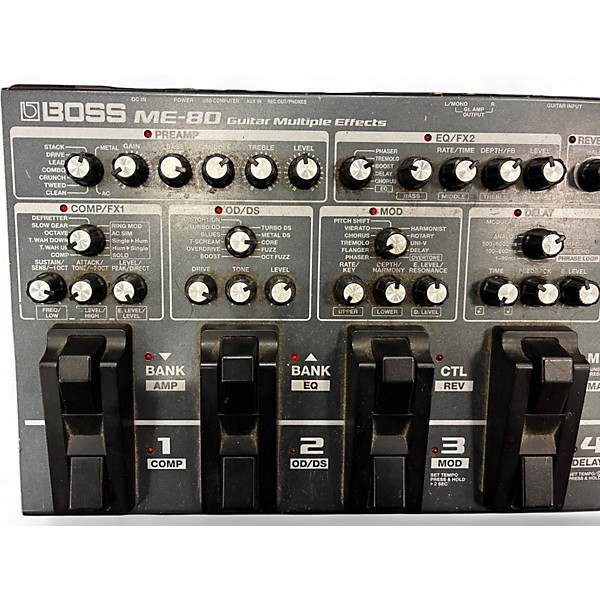 Used BOSS ME-80 Effect Processor