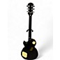 Used Epiphone Les Paul Classic Trans Black Solid Body Electric Guitar