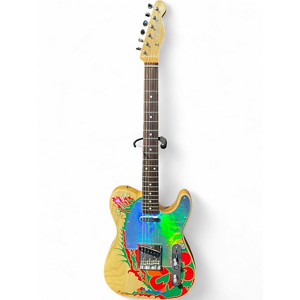 Used Fender Jimmy Page Mirror Telecaster Natural Solid Body Electric Guitar