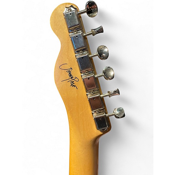 Used Fender Jimmy Page Mirror Telecaster Natural Solid Body Electric Guitar