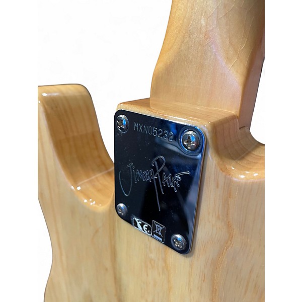 Used Fender Jimmy Page Mirror Telecaster Natural Solid Body Electric Guitar