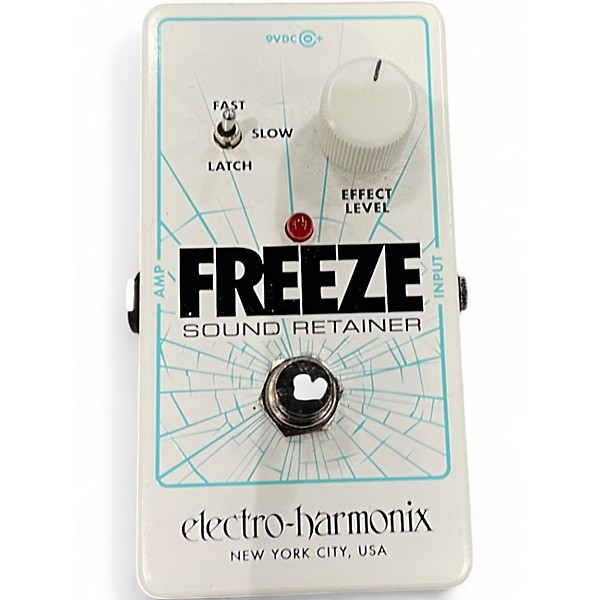 Used Electro-Harmonix Freeze Sound Retainer Compression Effect Pedal