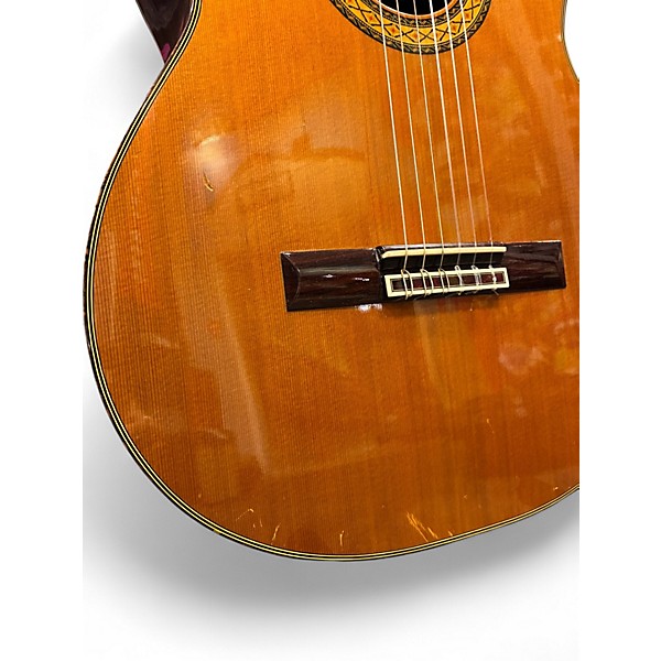 Used Takamine Hirade Master Model 7 Natural Classical Acoustic Guitar