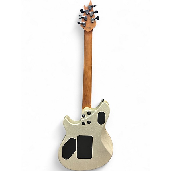 Used EVH Wolfgang Standard Silver Sparkle Solid Body Electric Guitar