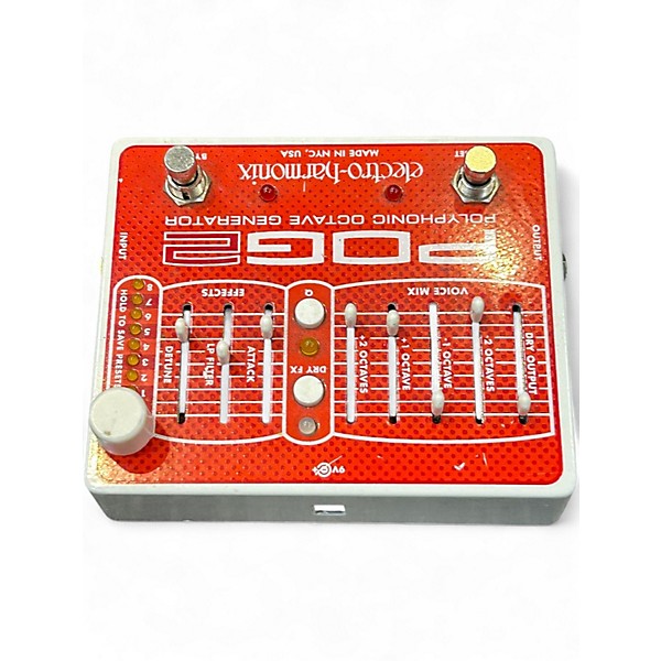 Used Electro-Harmonix Pog2 Polyphonic Octave Generator Effect