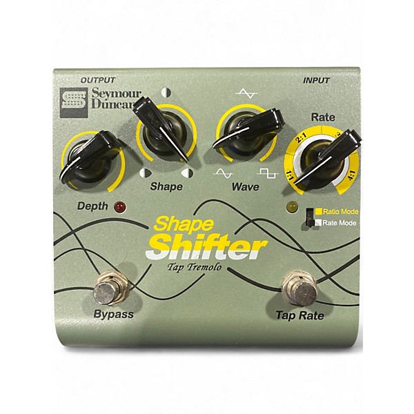 Used Seymour Duncan SFX07 Shape Shift Tap Tremolo Effect Pedal