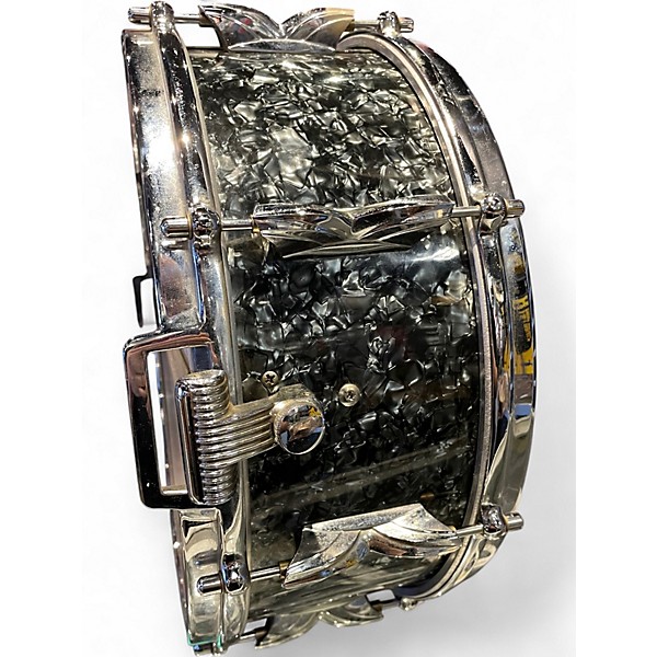 Used Premier 5.5X14 60's Royal Ace Snare Black Pearl Drum
