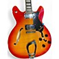 Used Hagstrom Viking Deluxe 2 Color Sunburst Hollow Body Electric Guitar