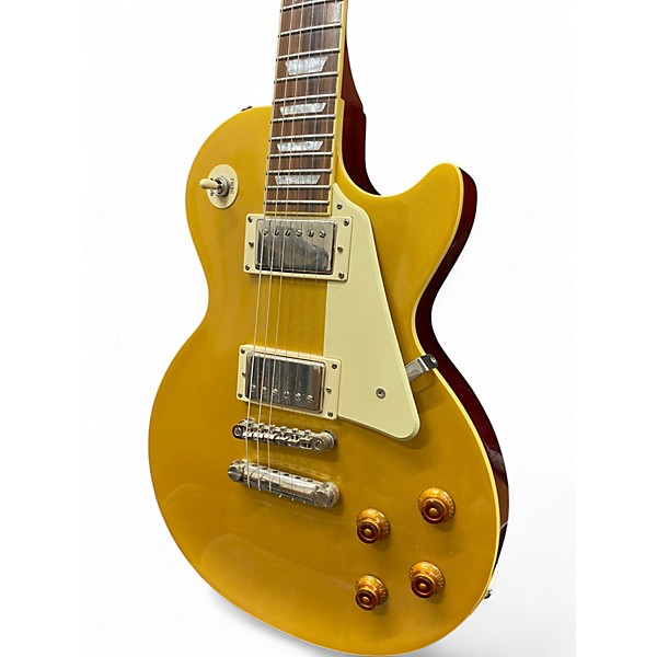 Used Epiphone Les Paul Gold Top Gold Solid Body Electric Guitar