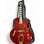 Used Hagstrom HL 550 Burgundy Acoustic Guitar thumbnail