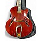 Used Hagstrom HL 550 Burgundy Acoustic Guitar