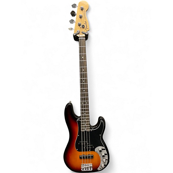 Used Fender American Elite Precision Bass 3 Color Sunburst Electric Bass Guitar