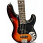 Used Fender American Elite Precision Bass 3 Color Sunburst Electric Bass Guitar