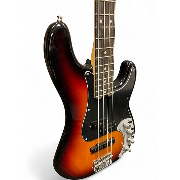 Used Fender American Elite Precision Bass 3 Color Sunburst Electric Bass Guitar