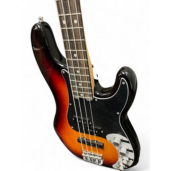 Used Fender American Elite Precision Bass 3 Color Sunburst Electric Bass Guitar
