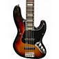 Used 2019 Fender American Elite Jazz Bass 5 String 3 Color Sunburst Electric Bass Guitar