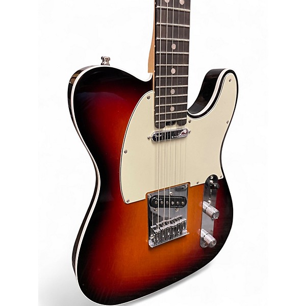 Used Fender American Elite Telecaster 3 Color Sunburst Solid Body Electric Guitar