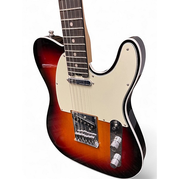Used Fender American Elite Telecaster 3 Color Sunburst Solid Body Electric Guitar