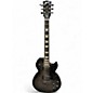 Used 2022 Gibson Les Paul Studio Session Trans Black Solid Body Electric Guitar thumbnail