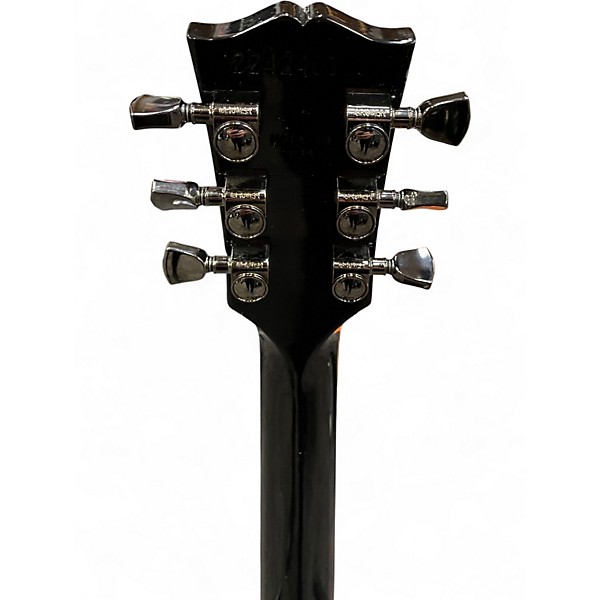 Used 2022 Gibson Les Paul Studio Session Trans Black Solid Body Electric Guitar