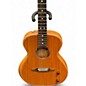 Used Fender highway parlor Natural Acoustic Electric Guitar