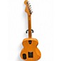 Used Fender highway parlor Natural Acoustic Electric Guitar