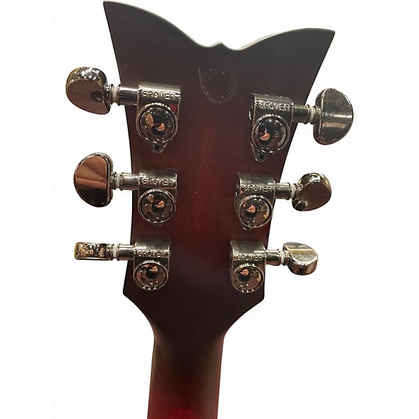 Used Schecter Guitar Research orleans stage 2 Tone Sunburst Acoustic Electric Guitar