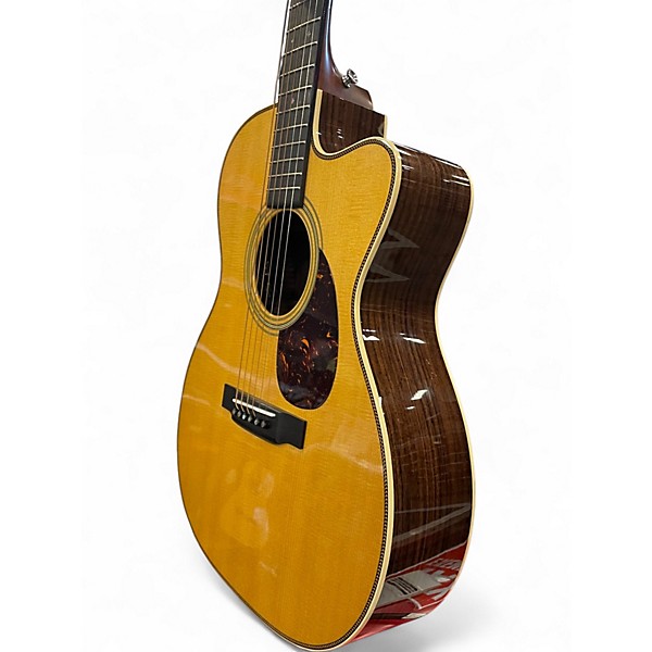 Used Martin OMC28E Natural Acoustic Electric Guitar